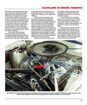 Ford Cleveland 335-Series V8 engine 1970 to 1982