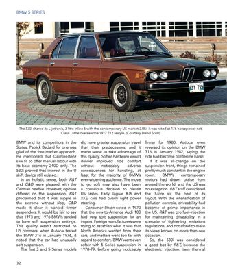 BMW Classic 5 Series 1972 to 2003