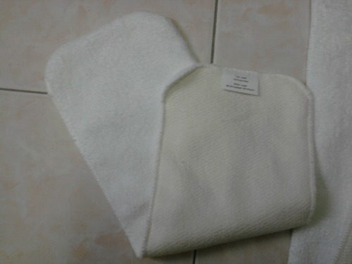 Microfibre with bamboo top inserts