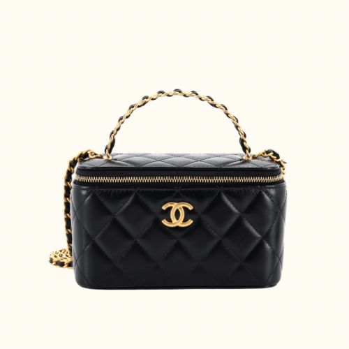 Chanel Logo Handle Vanity