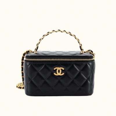 Chanel Logo Handle Vanity