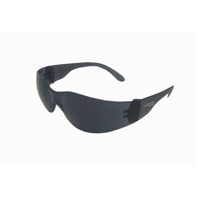Safety Glasses - Black Smoke - Anti-Fog