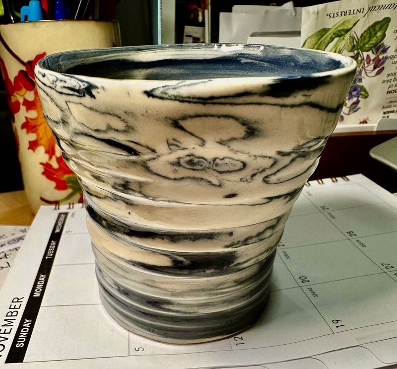 Marble vase
