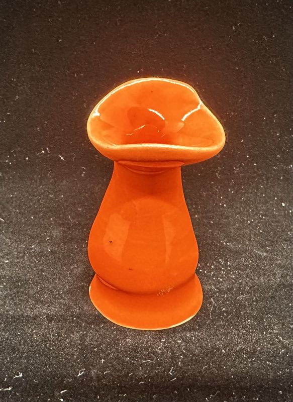 Small Orange Vase