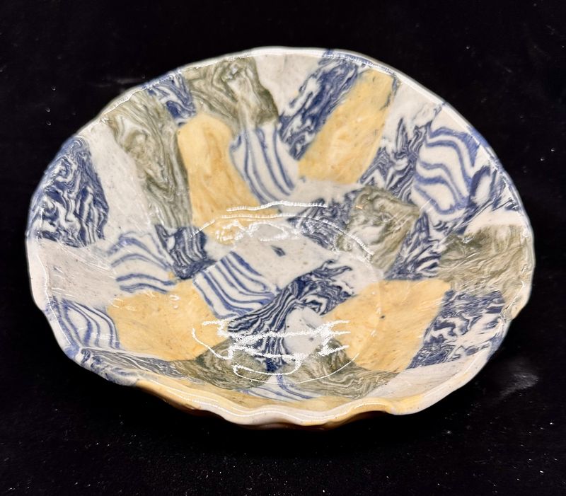 Patchwork Nerikome Bowl