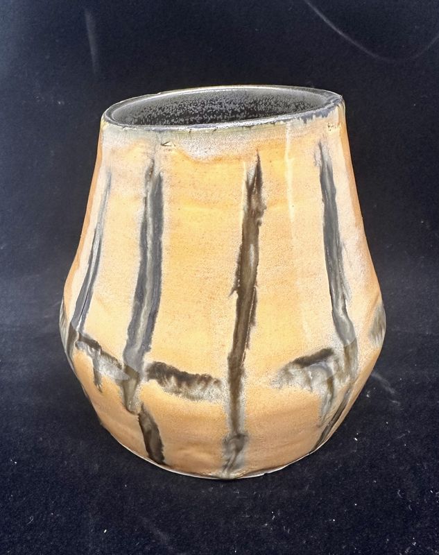 Incised Melon Vase