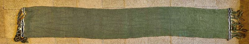 Green Silk Scarf
