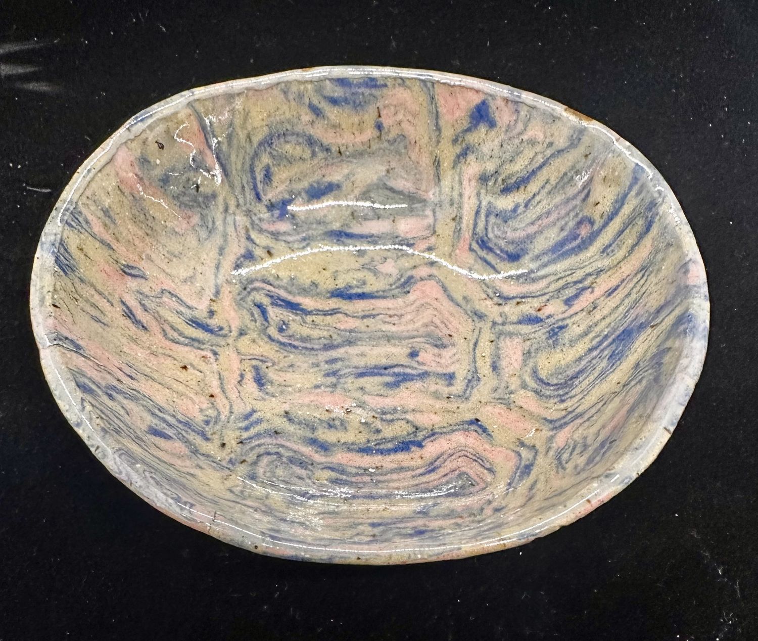 Blue/Pink Nerikome Bowl