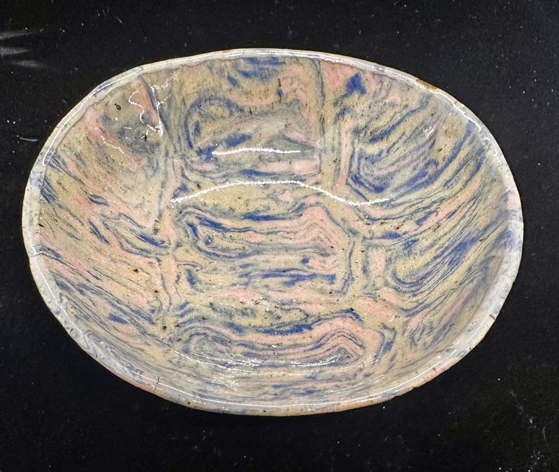 Blue/Pink Nerikome Bowl