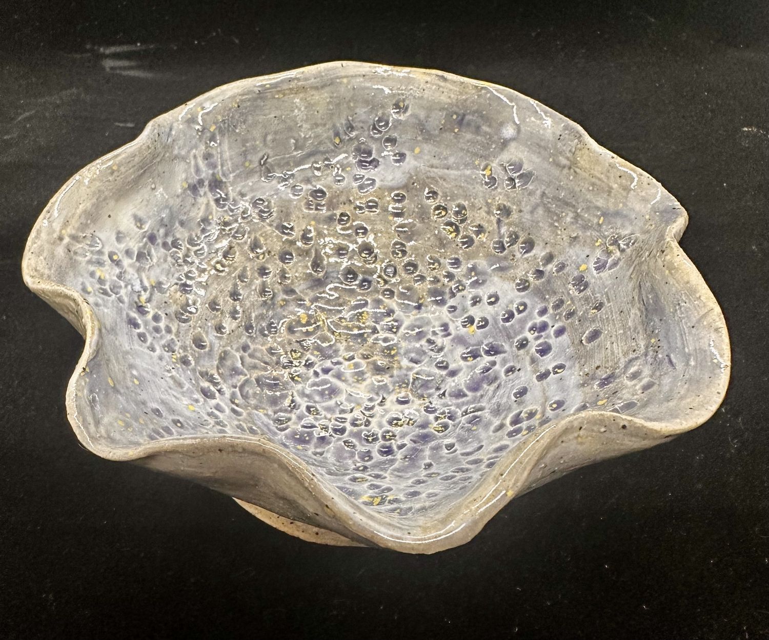 Blue Moon Fluted dish