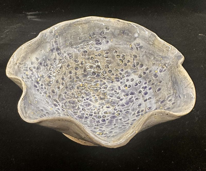 Blue Moon Fluted dish