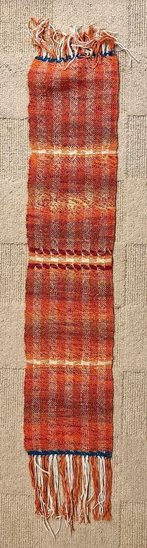 Orange Sparkle Scarf