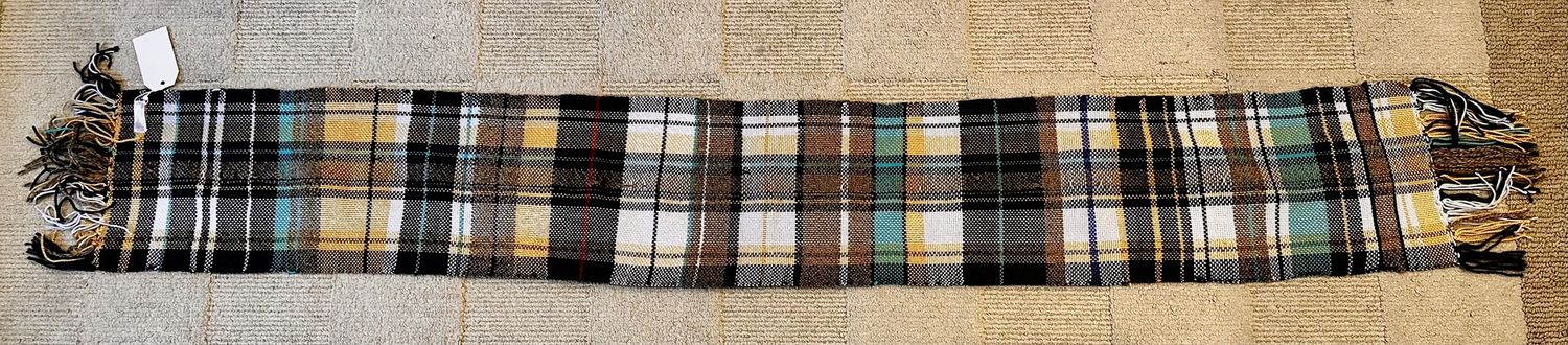 Long Plaid Scarf