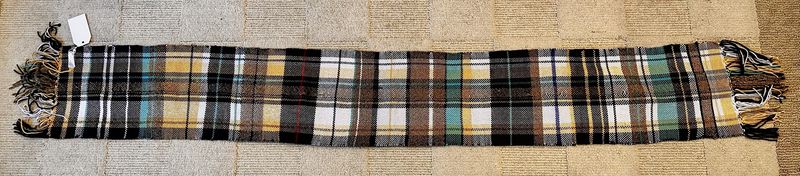 Long Plaid Scarf