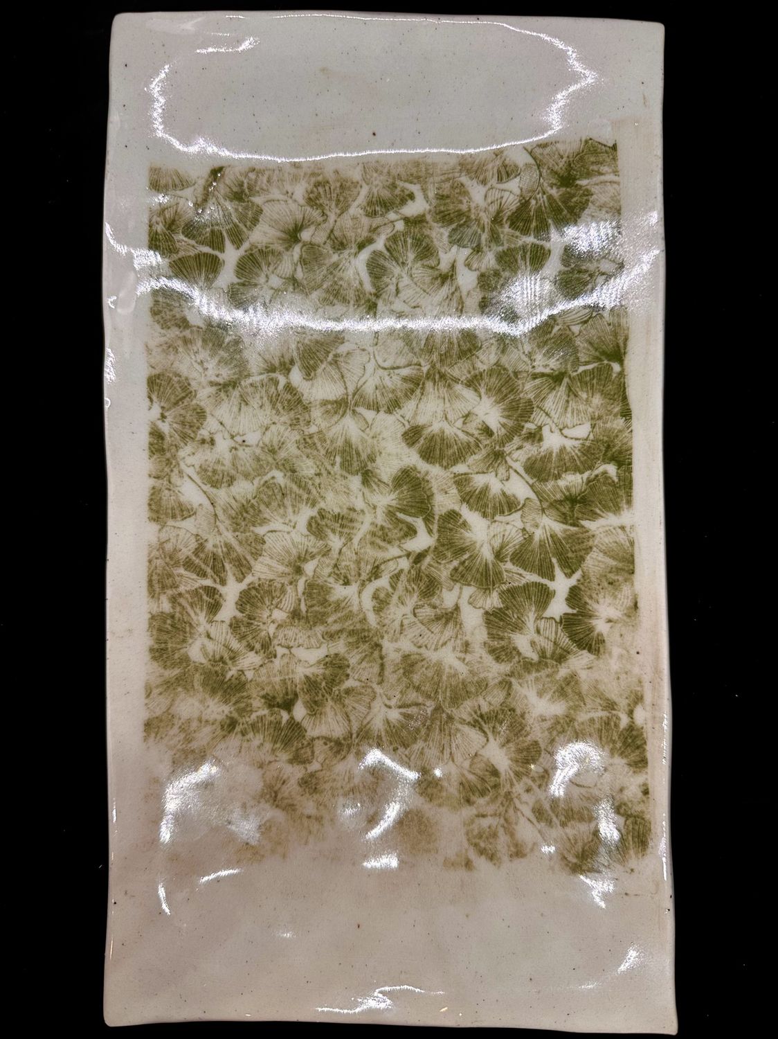 Ginko leaf platter
