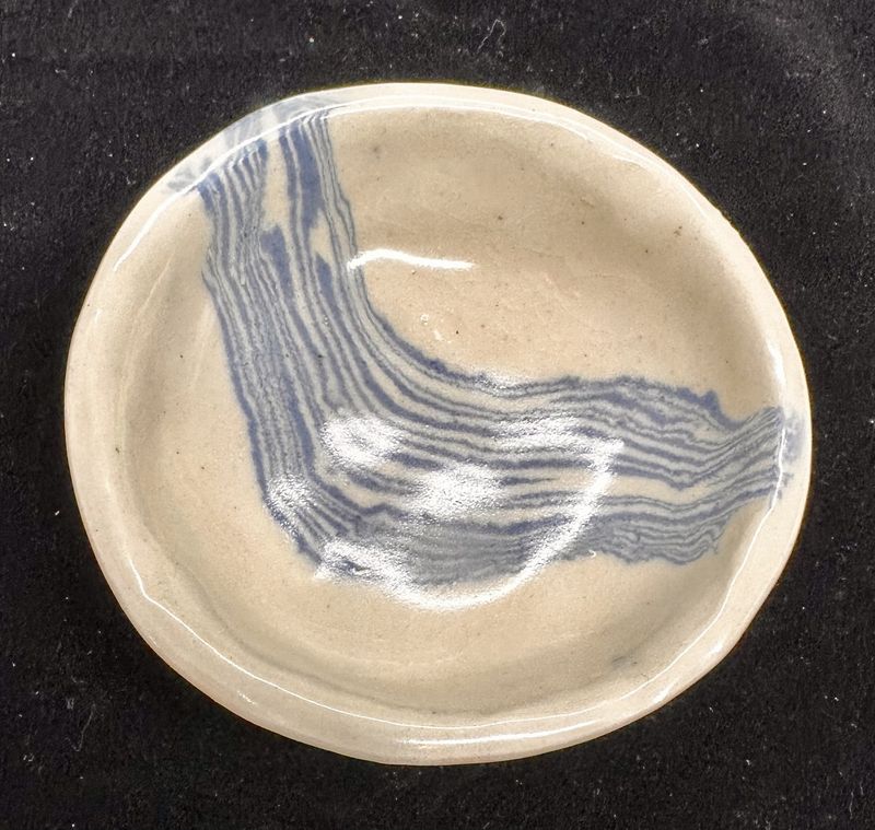 Blue Nerikome wave, medium