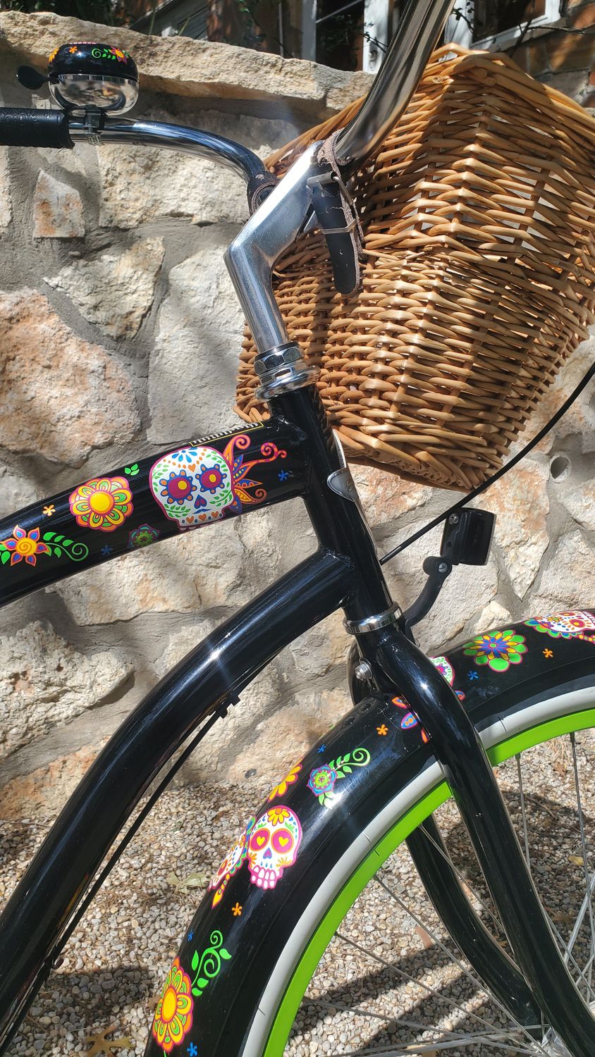 Electra Sugar Skull Cruiser 3 speed
