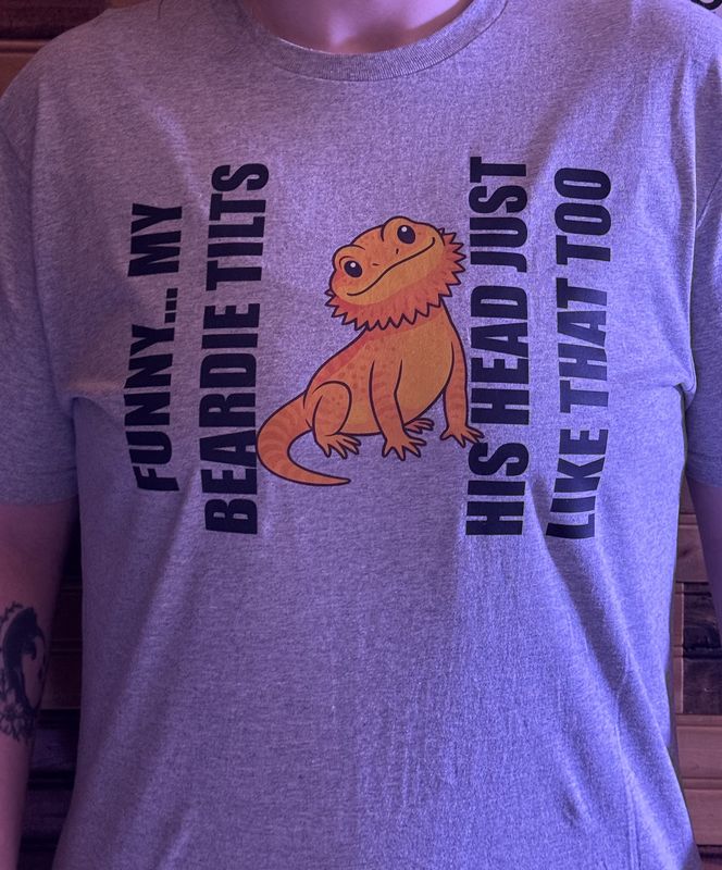 Bearded t-shirt