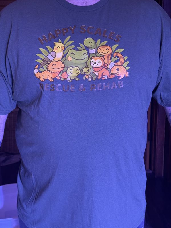 Happy Scales Rescue &amp; Rehab T-shirt