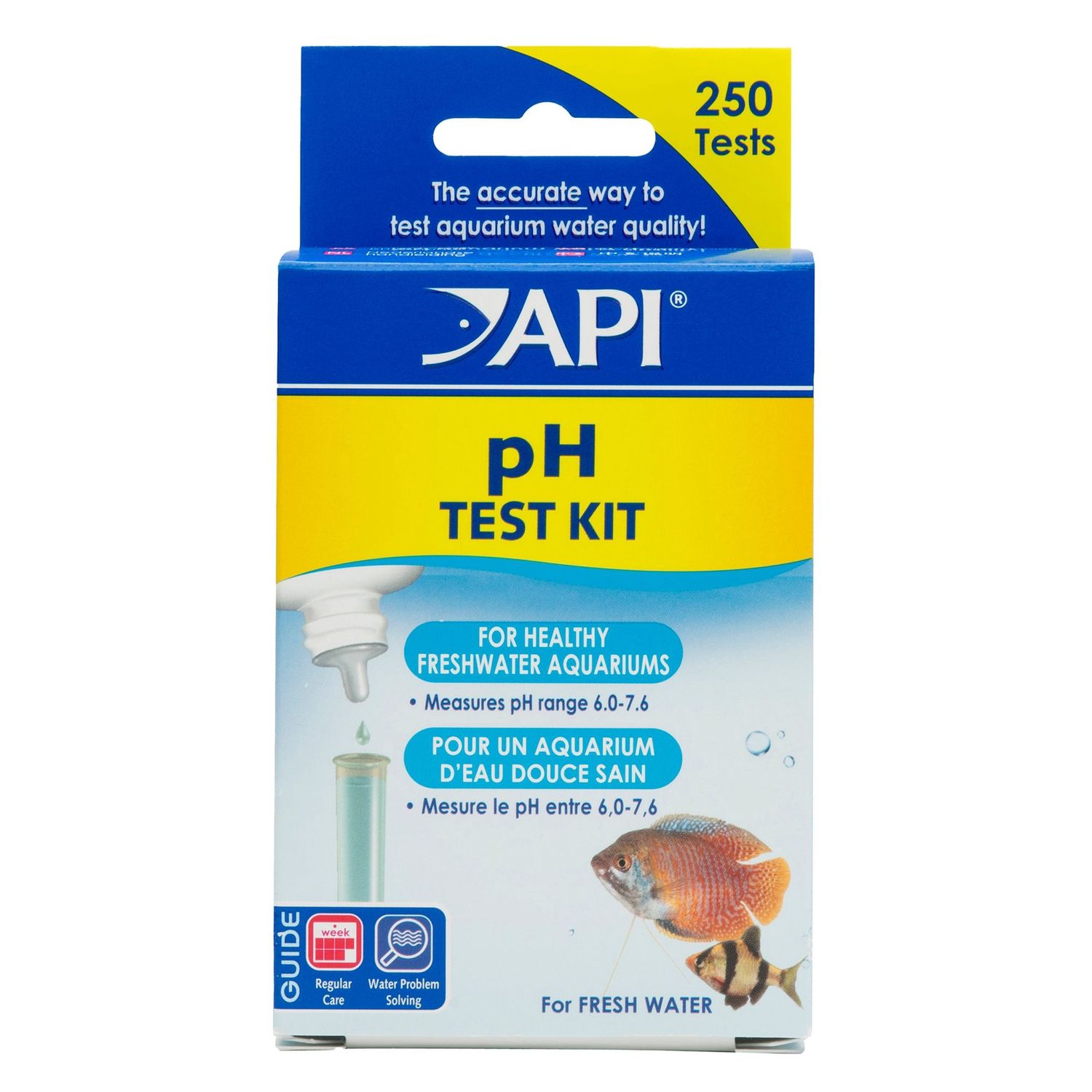 API Test Kit Low Range pH for Freshwater