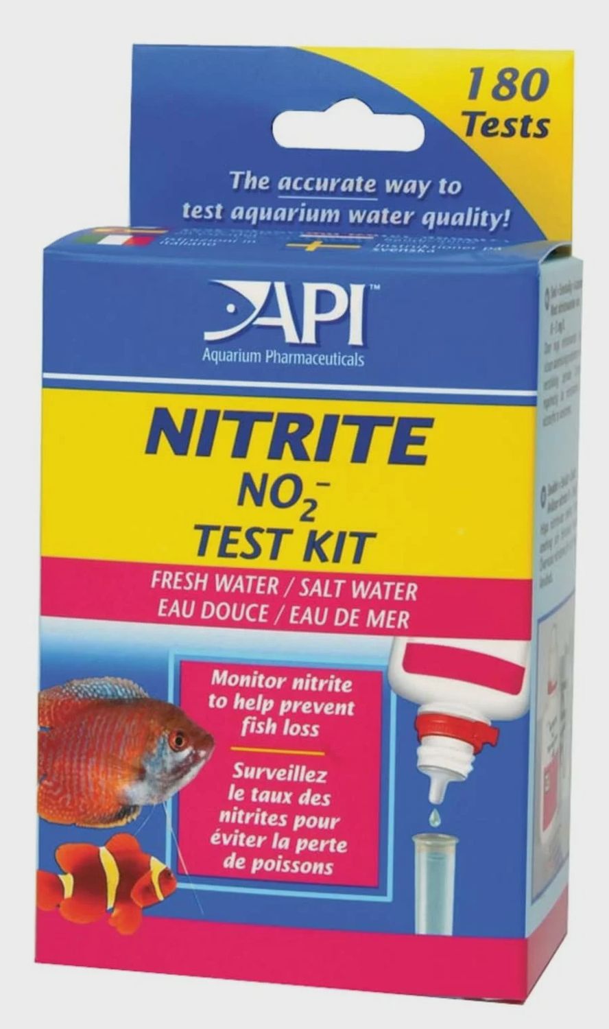 API Test Kit Nitrate for Freshwater &amp; Saltwater