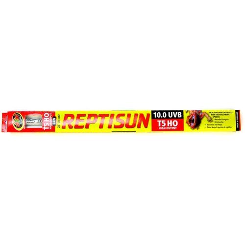 Zoo Med Reptisun T5 HO 10.0 UVB High Output Bulbs 24 Watt - (22-in Long)