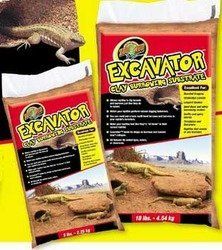 ZooMed Excavator Clay Burrow Substrate 10 Lb. by Zoo Med