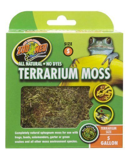 Zoo Med Terrarium Moss 10 Gallon by Zoo Med Laboratories