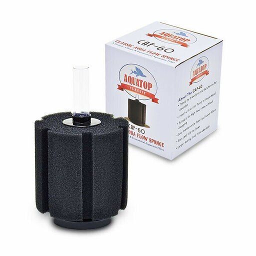 Aquatop Weighted Sponge Filter 60 Gallon 40 Pores Linear Inch