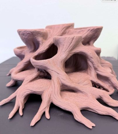 Tree Root with Cave Reptile Planter