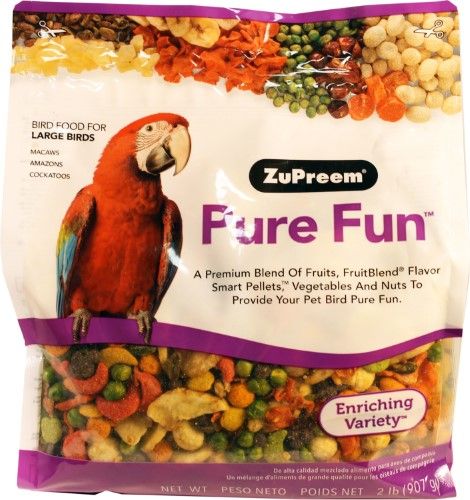 ZuPreem Pure Fun Enriching Seed Blend for Large Birds