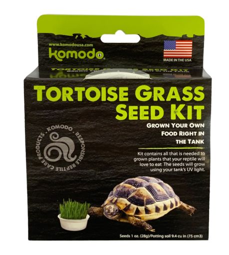 Komodo Grow Your Own Tortoise Grass Food Kit for All Life Stages
