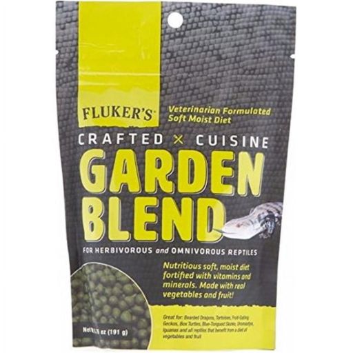 Flukers 012273 Crafted Cuisine Garden Blend Reptile Food