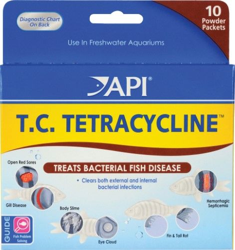 API Fin &amp; Body   Freshwater Fish Powder Medication  10-Count