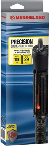Marineland Precision Heater for Saltwater or Freshwater Aquariums 100-watt