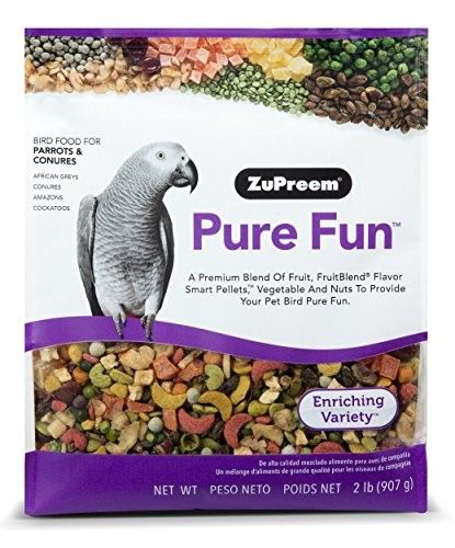 Zupreem® Pure Fun® Bird Food for Parrots and Conures 2 lb Seed and Pellet Mix