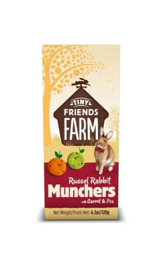 Tiny Friends Farm Russel Rabbit Munchers  Treat 4.23oz