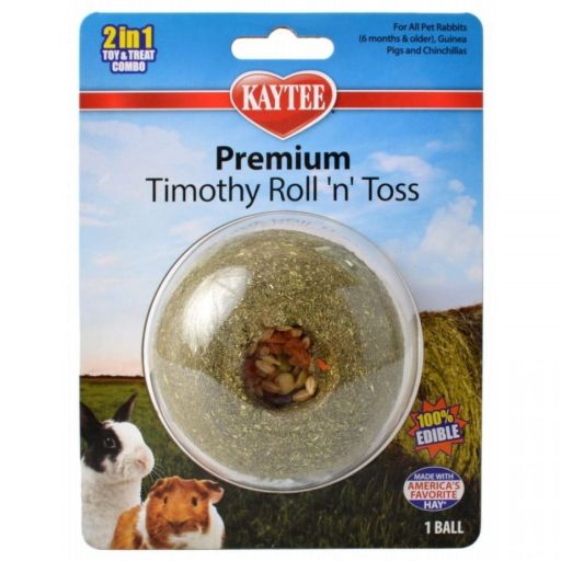 Kaytee® Premium Timothy Roll  n  Toss Treats 6 Oz