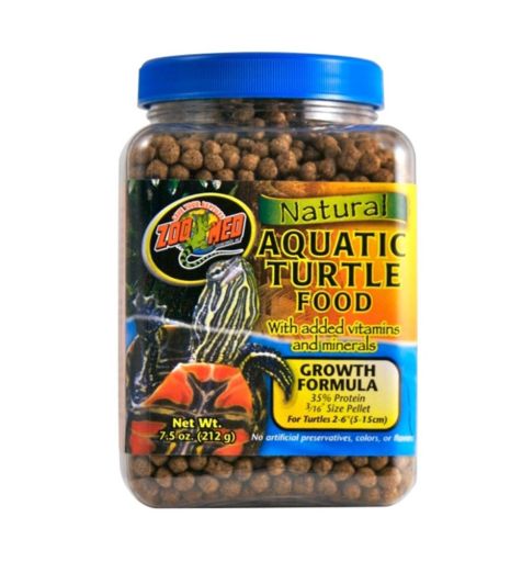 Zoo Med Natural Aquatic Turtle Food Growth Formula 7.5oz