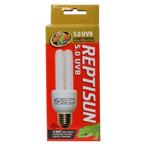 Zoo Med ReptiSun 5.0 UVB Tropical Mini Compact Fluorescent 13W