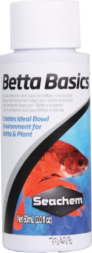 Seachem Betta Basics Fresh Water Fish &amp; Aquatic Life Water Treatment  2 Oz