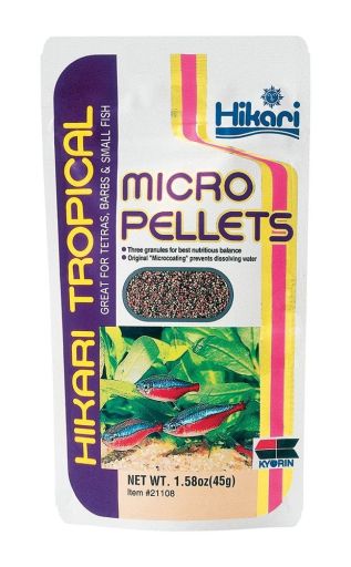 Hikari Micro Pellets: Premium Tropical Fish Food