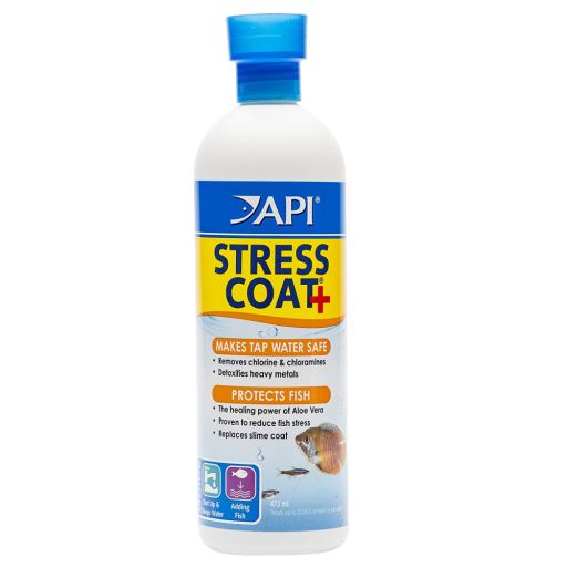 API Stress Coat  Aquarium Water Conditioner  16 oz