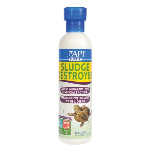 API Turtle Sludge Destroyer  Aquarium And Sludge Remover Treatment  8 oz