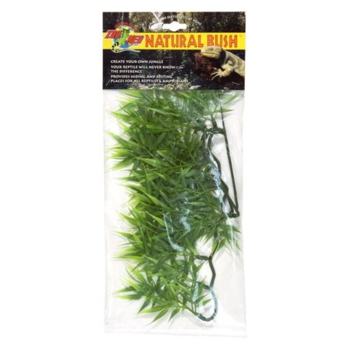 Zoo Small Madagascar Bamboo Plastic Plant Small - 1 Count