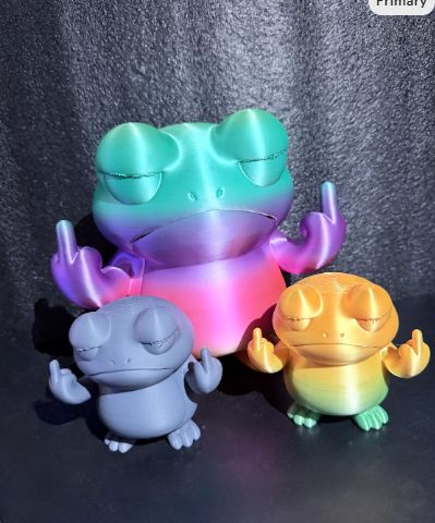 Happy Frog Statue