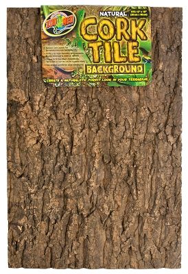 Zoo Med Natural Cork Tile Terrarium Background - Medium (18  Long x 12  Wide)