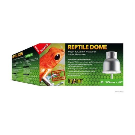 Exo Terra Nano Reptile Dome with Support Bracket (4 /10cm)