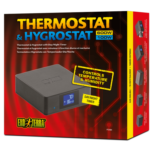 Exo Terra Thermostat &amp; Hygrostat 600/100 Watt