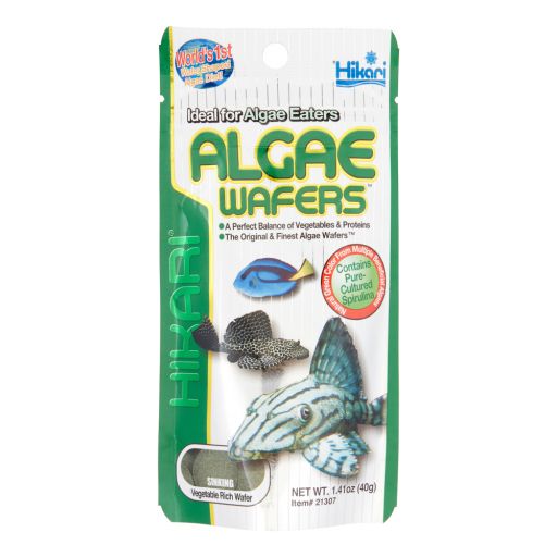 Hikari USA Algae Wafers Rapidly Sinking Wafer Fish Food  1.41 oz